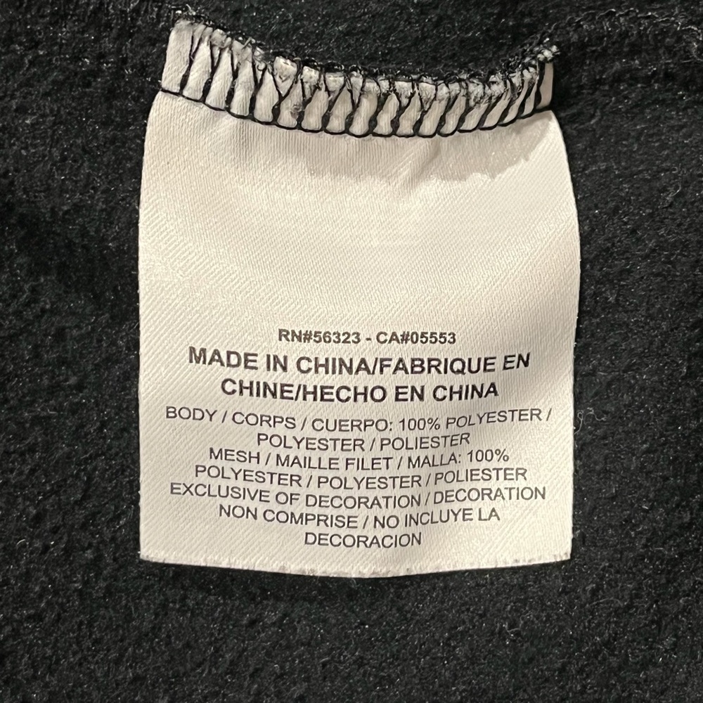 Nike Therma-Fit Black & Gray Fleece Lined Full Zip Sweatshirt - Size Large - Picture 12 of 12